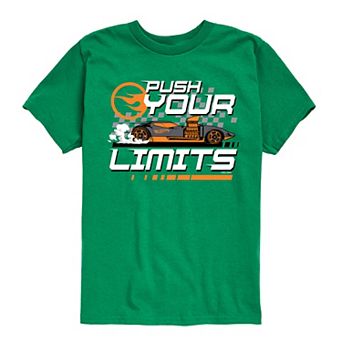 Boys 8-20 Hot Wheels Push Your Limits Graphic Tee