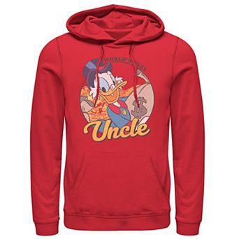 Disney's DuckTales Scrooge McDuck Men's World's Best Uncle Hoodie