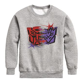 Boys 8-20 Transformers Autobot Crew Crew Fleece Sweatshirt