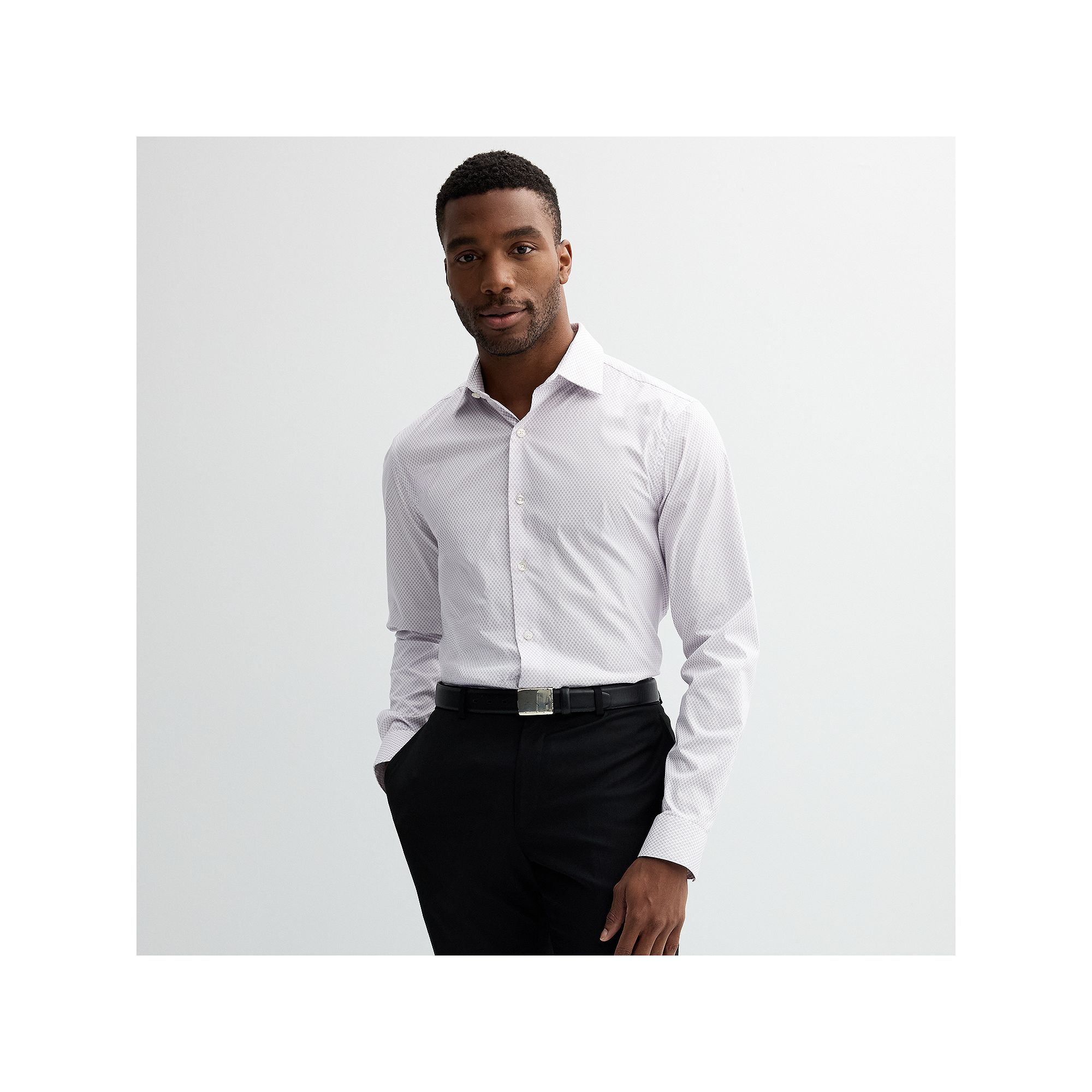 Mens Apt. 9® Premier Flex Slim-Fit Wrinkle Resistant Dress Shirt, Size: 2