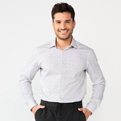 Kohls mens white store dress shirts