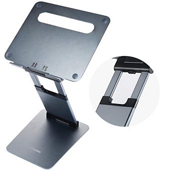 Lifelong Ergonomic Laptop Stand Adjustable Height, Portable