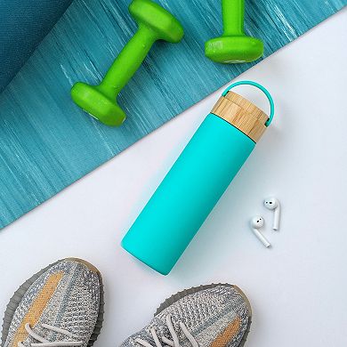 JoyJolt Glass Water Bottle