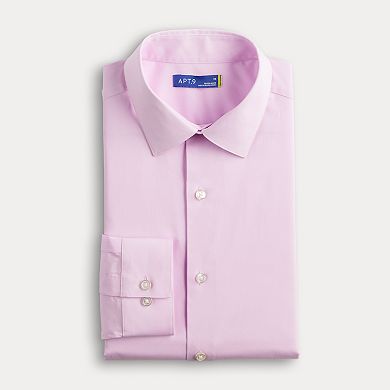 Men's Apt. 9® Premier Flex Solid Regular-Fit Dress Shirt