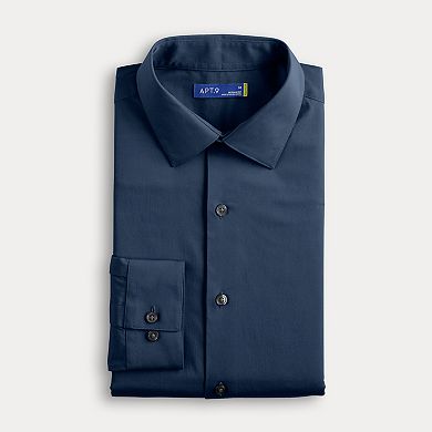 Men's Apt. 9® Premier Flex Solid Regular-Fit Dress Shirt
