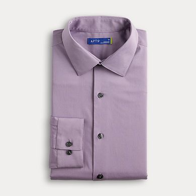 Men's Apt. 9® Premier Flex Solid Regular-Fit Dress Shirt
