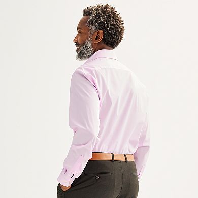 Men's Apt. 9® Premier Flex Solid Regular-Fit Dress Shirt
