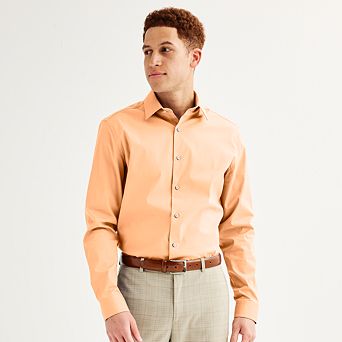 Men's Apt. 9® Premier Flex Solid Regular-Fit Dress Shirt