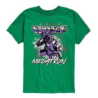 Boys 8-20 Transformers Megatron Kanji Graphic Tee