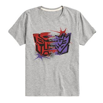Boys 8-20 Transformers Autobot vs Descepticon Graphic Tee