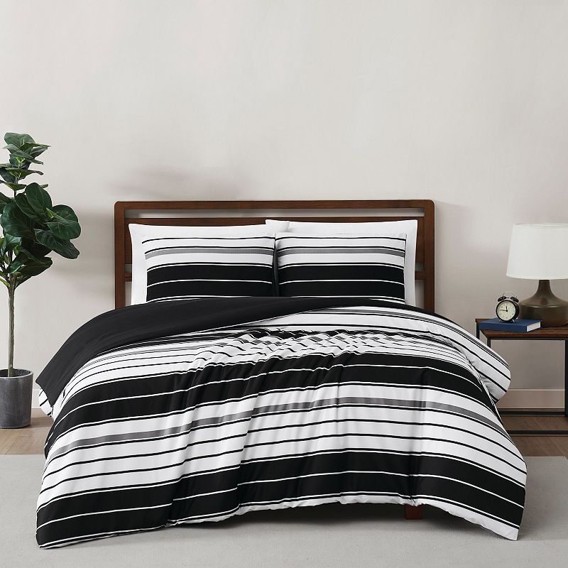 Truly Soft Brentwood Striped Comforter & Sham Set, Multicolor, Twin