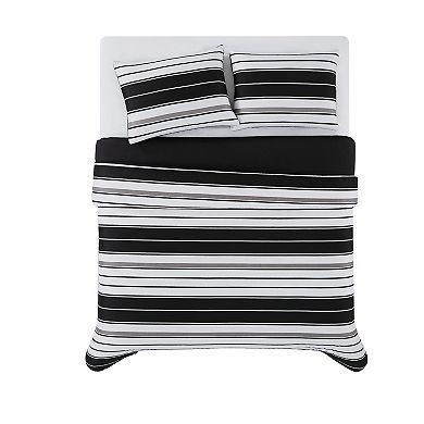 Truly Soft Brentwood Striped Comforter & Sham Set
