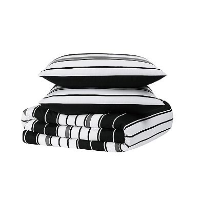 Truly Soft Brentwood Striped Comforter & Sham Set