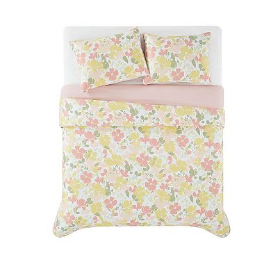 Truly Soft Garden Floral Comforter & Sham Set