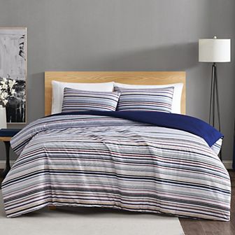 Truly Soft Teagan Striped Comforter & Sham Set