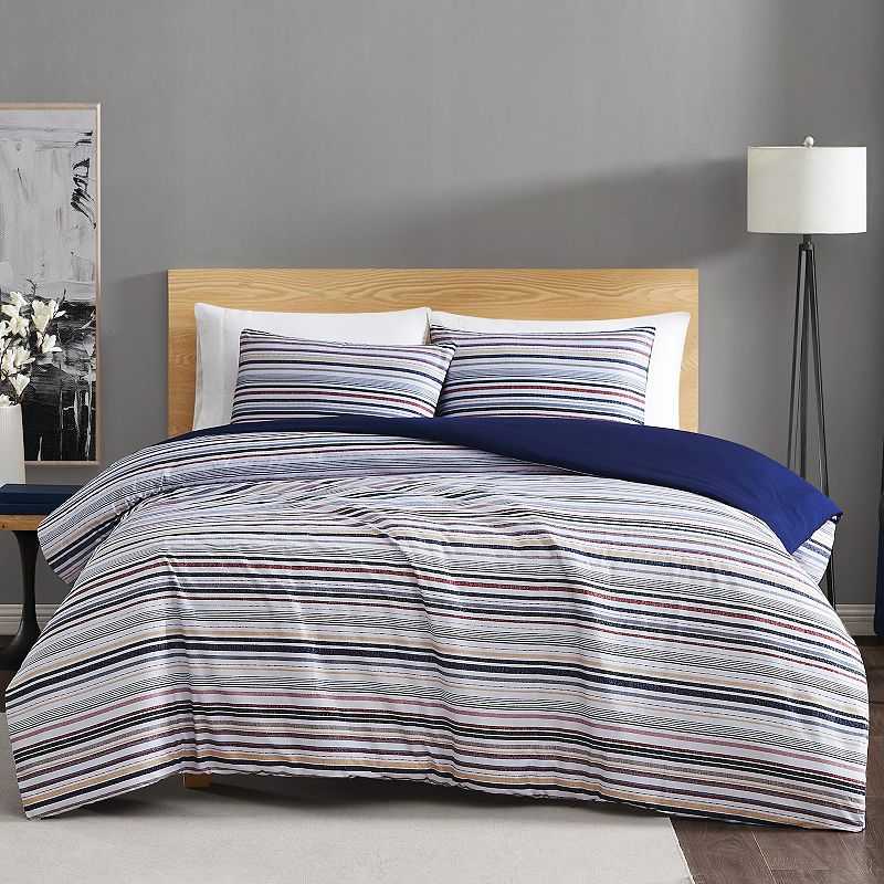 Truly Soft Teagan Striped Comforter & Sham Set, Multicolor, King