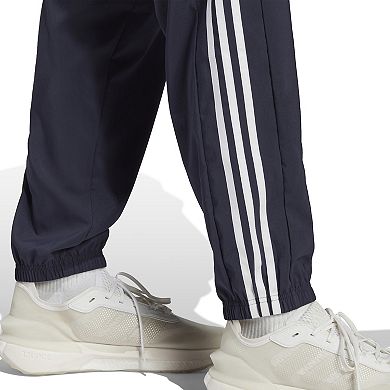 Big & Tall adidas AEROREADY Essentials Elastic Cuff Woven 3-Stripes Pants