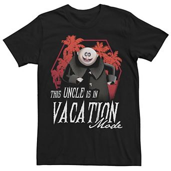 Men's The Addams Family Uncle In Vacation Mode Graphic Tee