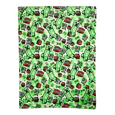 Minecraft Throw Blanket