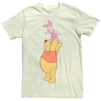 Disney's Winnie The Pooh And Piglet Men's True Friends Graphic Tee