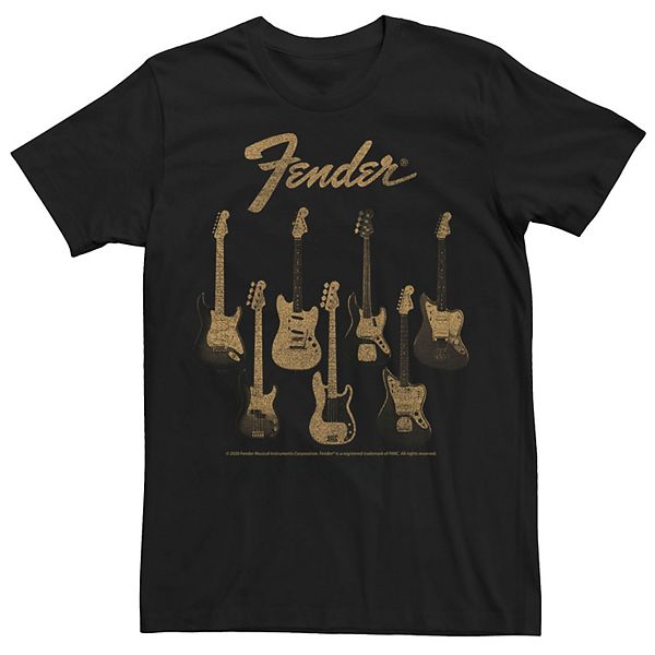 Men's Fender Guitars Graphic Tee