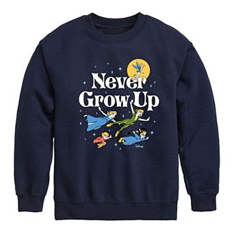 Disney's Peter Pan Never Grow Up Boys 8-20 Graphic Fleece Pullover