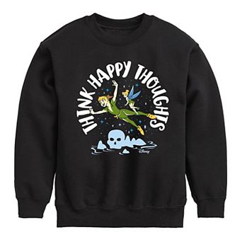 Disney's Peter Pan Think Happy Thoughts Boys 8-20 Graphic Fleece Pullover