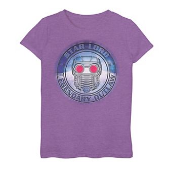 Girls 7-16 Star-Lord Marvel Guardians of Galaxy Outlaw Graphic Tee