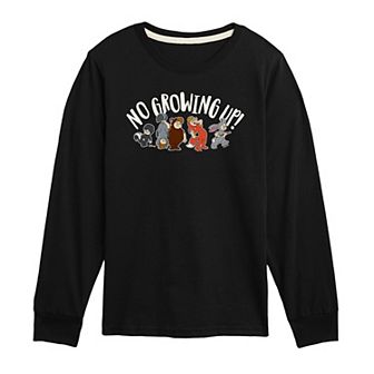 Disney's Peter Pan Lost Boys Boys 8-20 "No Growing Up" Graphic Tee