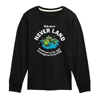 Disney's Peter Pan Boys 8-20 Take Me To Never Land Graphic Tee