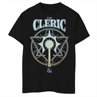Boys 8-20 Dungeons & Dragons The Cleric Symbol Tee