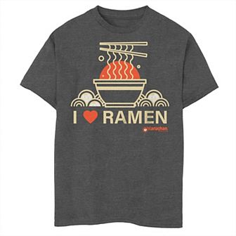 Boys 8-20 Maruchan I Heart Ramen Bowl And Chopsticks Tee