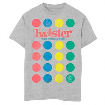 Boys 8-20 Hasbro Twister Mat Print Tee