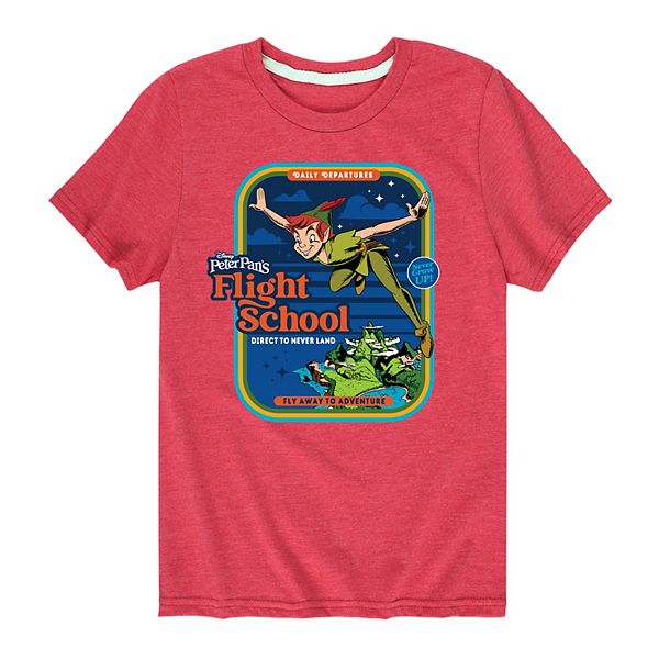 Disney's Peter Pan Boys 8-20 Peter Pan's Flight School Graphic Tee