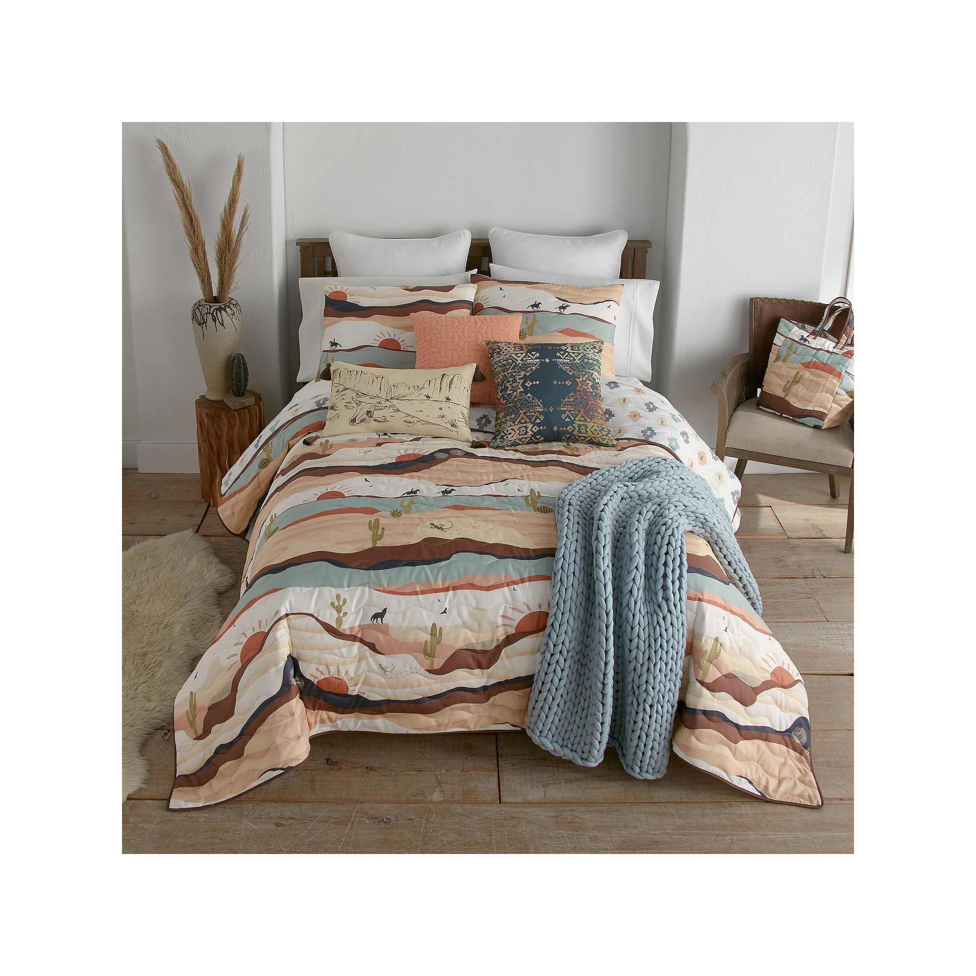 Donna Sharp Journey Quilt Set with Shams