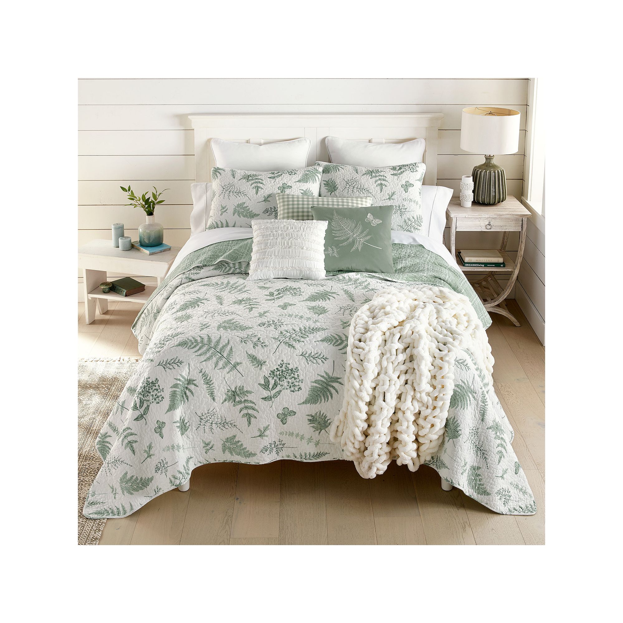Donna Sharp Botanical Quilt Set with Shams