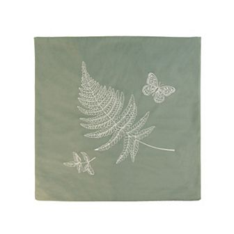 Donna Sharp Botanical Check Decorative Pillow Cover