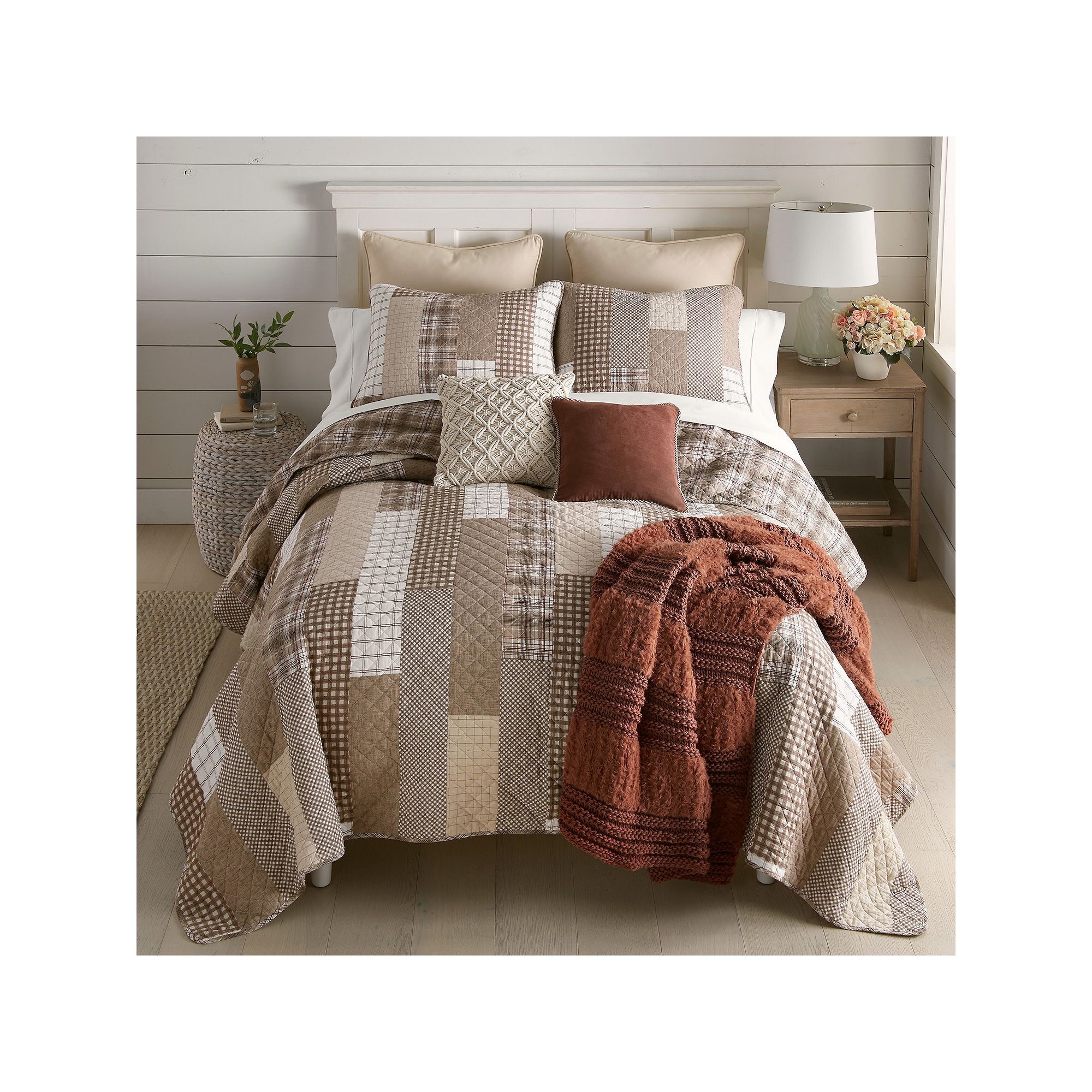 Donna Sharp Highland Plaid Quilt Set with Shams