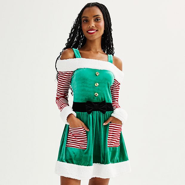 Candy cane hot sale dress womens