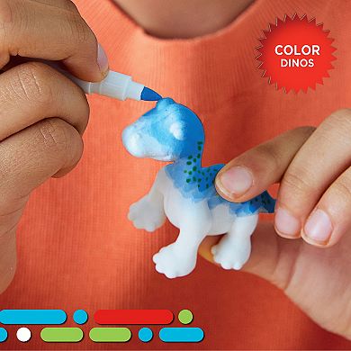 Discovery Dinosaur Designer Rinse & Recolor Art Set
