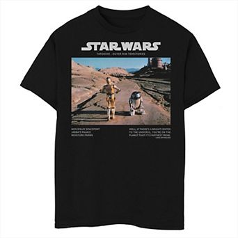 Boys 8-20 Husky Star Wars Droid Buddy Poster Graphic Tee