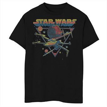 Boys 8-20 Husky Star Wars Space Battle Graphic Tee