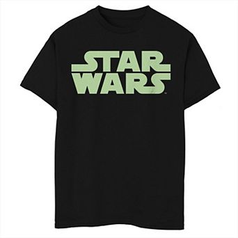 Boys 8-20 Husky Star Wars Classic Green Logo Graphic Tee