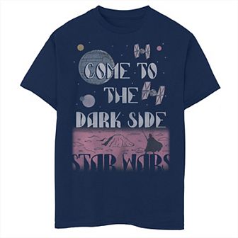 Boys 8-20 Husky Star Wars Come To The Dark Side Graphic Tee
