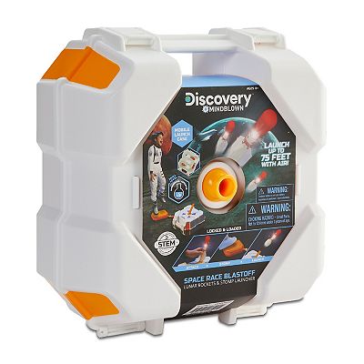 Discovery Mindblown Space Race Blastoff Lunar Rockets & Stomp Launcher