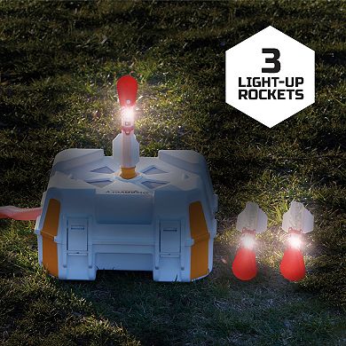 Discovery Mindblown Space Race Blastoff Lunar Rockets & Stomp Launcher