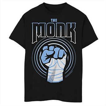 Boys 6-20 Dungeons & Dragons The Monk Fist Up Graphic Tee