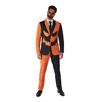 Men's Suitmeister Jack-O-Lantern Pinstripe Suit
