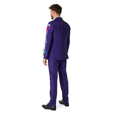 Men's OppoSuits Suitmeister Sugar Skull Purple Suit
