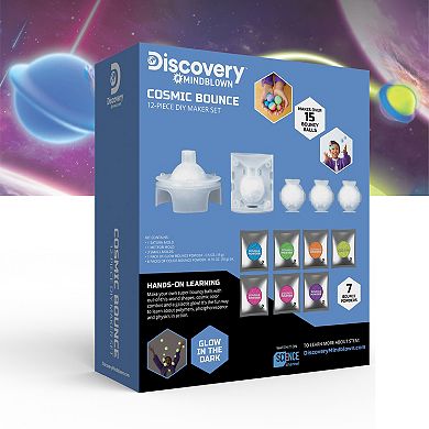 Discovery Mindblown Discovery™ #Mindblown 12-Piece Cosmic Bounce DIY Maker Set